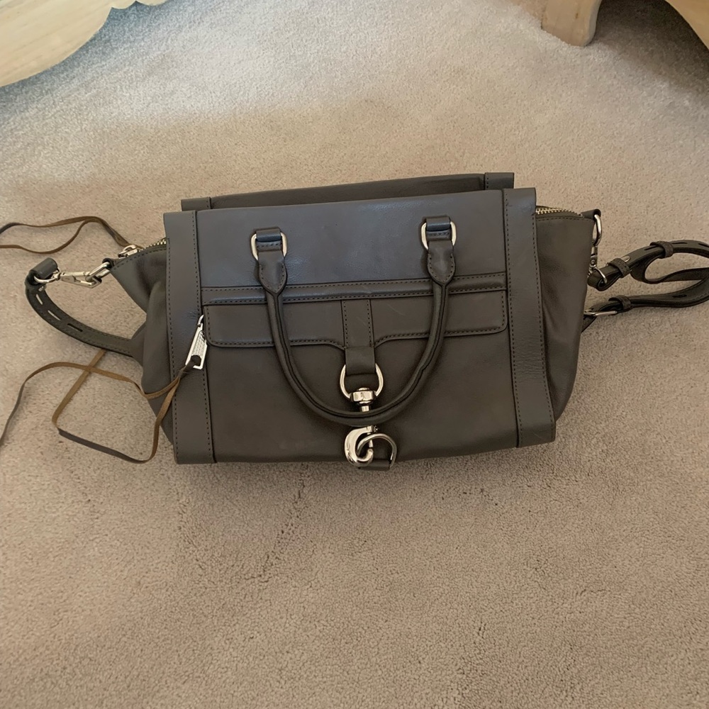 Rebecca Minkoff Bowery Satchel (Charcoal)